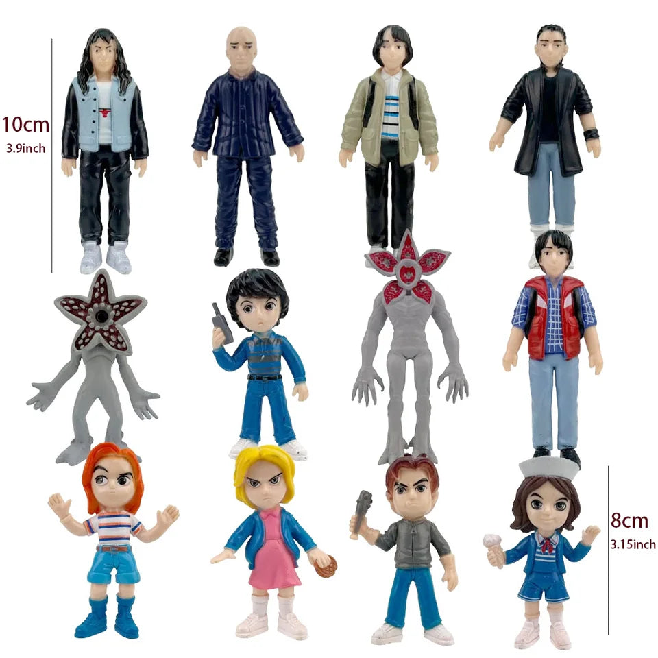 TV Characters Action Toys  Figure Model Cute Eleven Max Dolls Steve Figurine Kids Gifts For Children Boys Girls