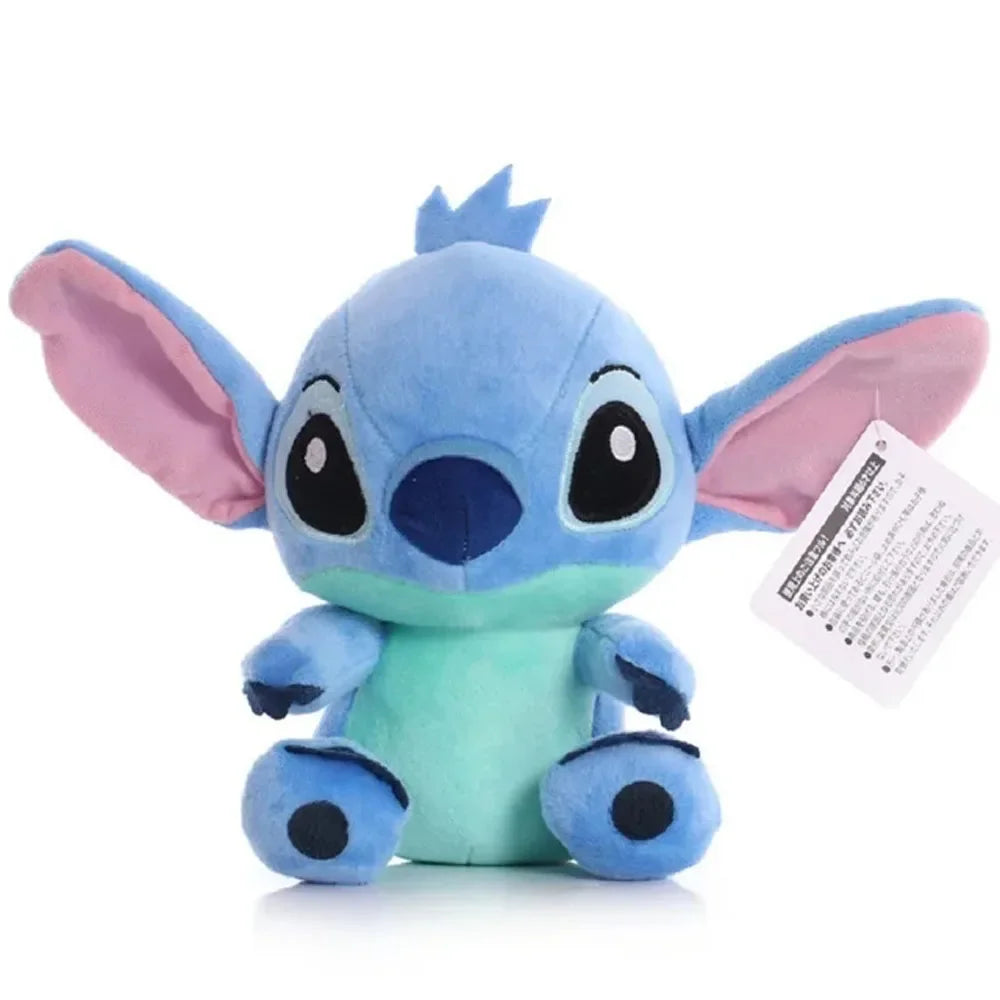20cm Stitch Plush Doll Original Anime Figures Lilo & Stitch Cute Stuffed Toys Movie Peripherals Soft Ornaments Gifts