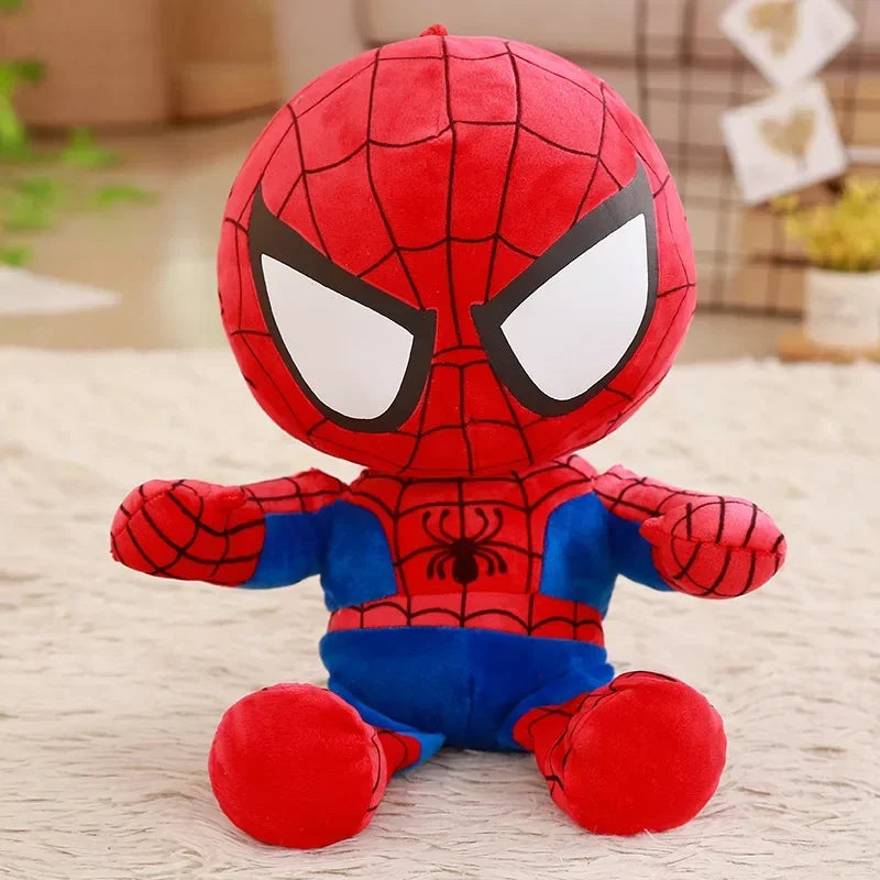 Big Size Cartoon Movie Anime Captain America Spider Man Iron Man Plushies Lovely Doll Cute Super Hero Plushies Gifts Kids