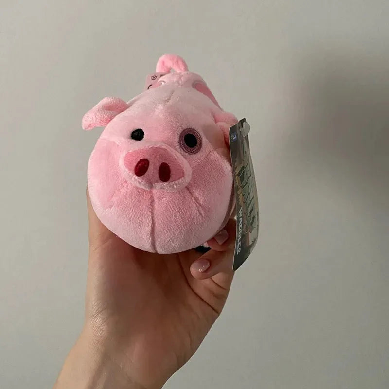 18cm Disney Anime Movie Gravity Falls Figures Waddles Pig Cartoon Stuffed Animals Plush Doll Toy for Girl New Year Xmas Gift