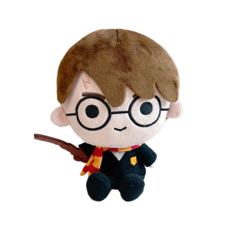 !-=**NEW 2025 20cm Harried Plush Toy Scarf Ron Movie TV Stuffed Toys Doll Character Plush Doll PP Cute Birthday Gift Doll