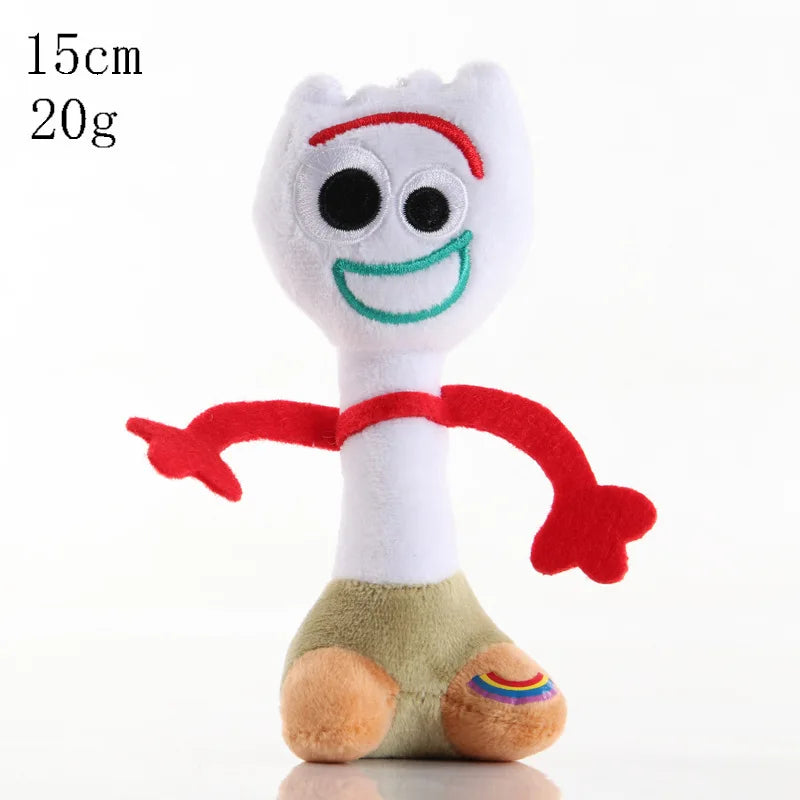 15-25CM Cartoon Movie Toy Story 4 Cute Character Forky Toys for Children Birthday Christmas Gifts Kids Small Present Decoration