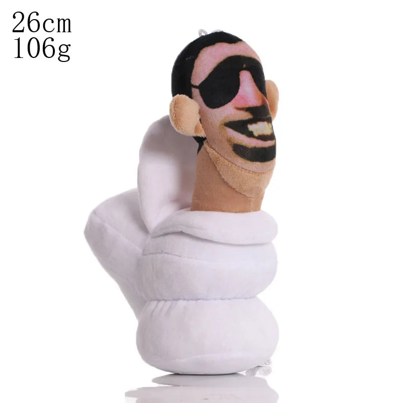 Skibidi Toilet Plush Doll Toys Collectible Gifts for Kids Fans Adults Birthday Anime Game Figure Titan TV Man Cameraman