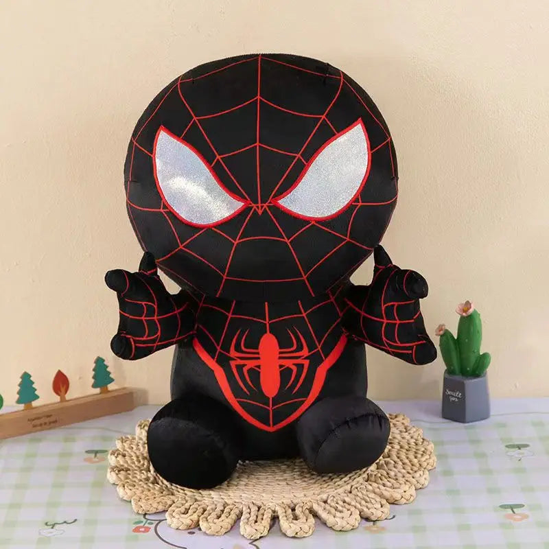 25CM Marvel Movie The Avengers Anime Cartoon Figure Spider Man Fills Plush Toys Kawaii Cute Stuffed Dolls Child Christmas Gifts