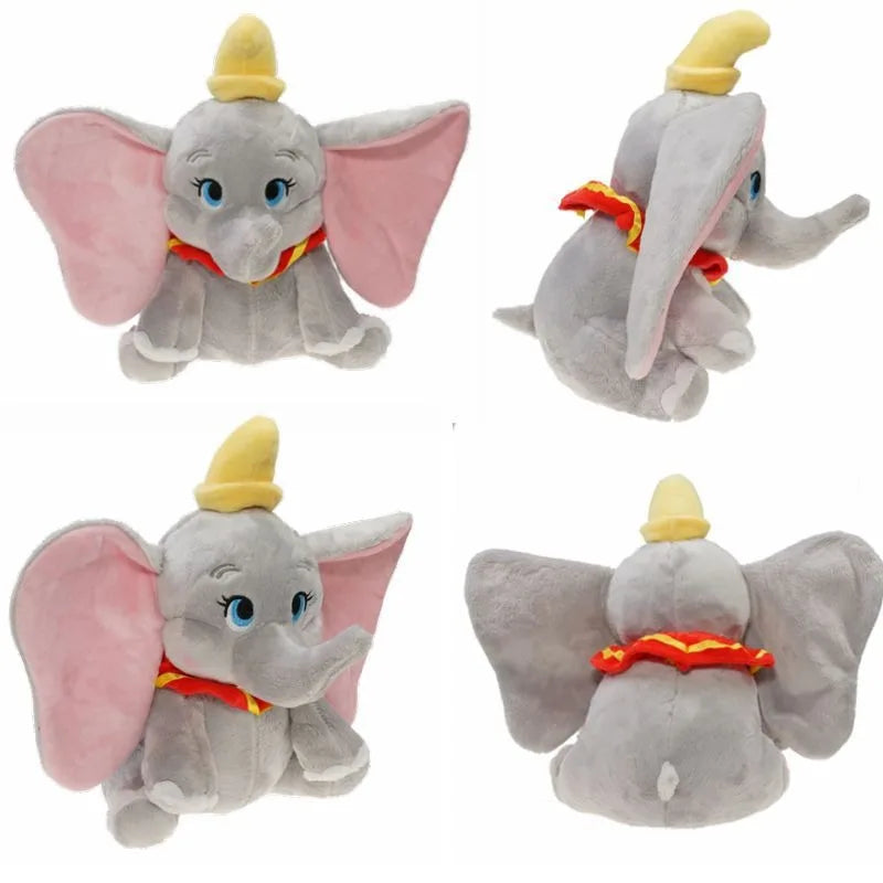 Disney Cartoon Movie Dumbo Stuffed Doll Toys for Baby Fly Elephant Dumbo Animal Soft Plush Toys Kid Xmas Presents Birthday Gift