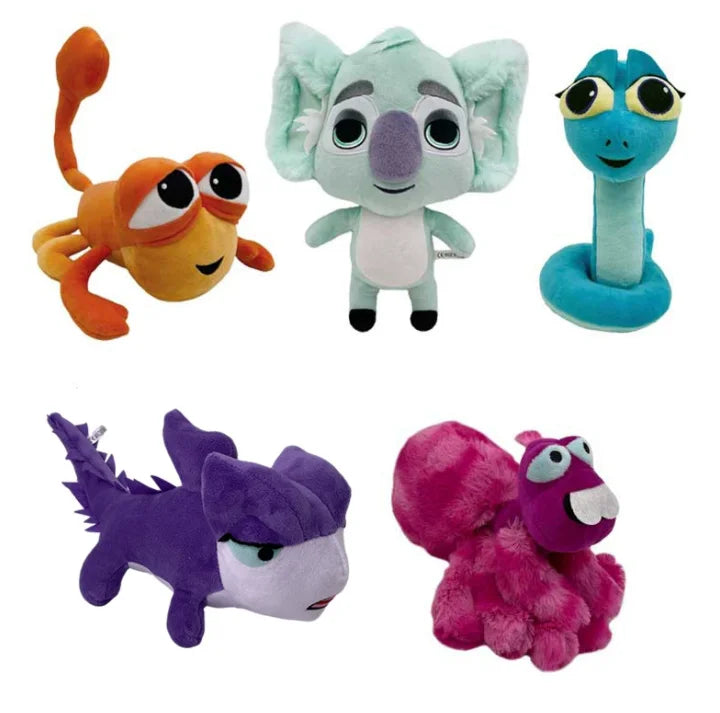 New Back to the Outback Plush Toy Movie Frank Maddie Soft Cartoon Stuffed Koala Lizard Doll Christmas Gift