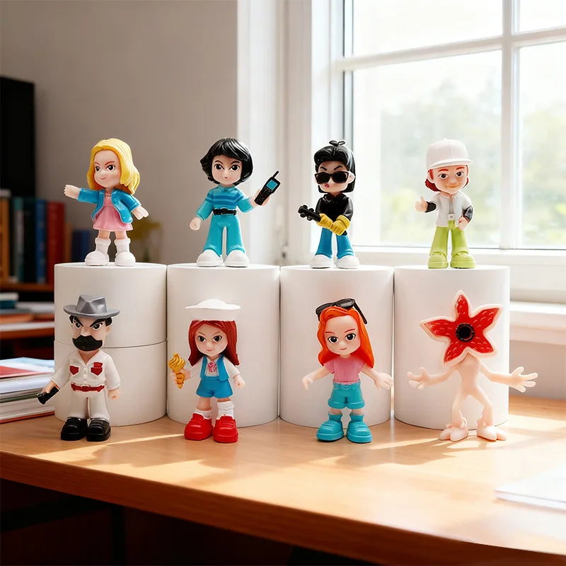 TV Characters Action Toys  Figure Model Cute Eleven Max Dolls Steve Figurine Kids Gifts For Children Boys Girls