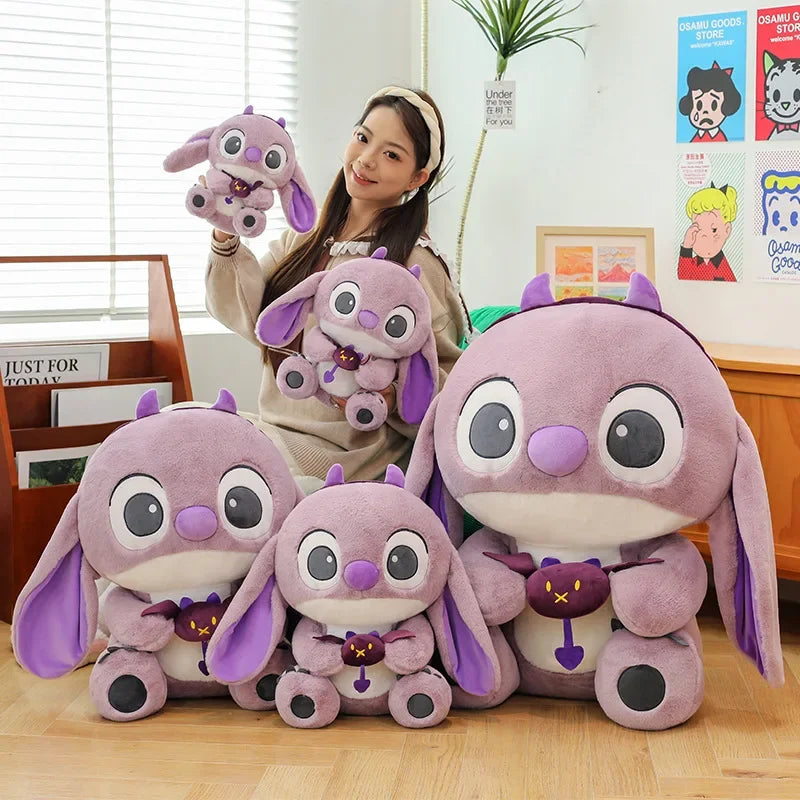 Cartoon Lilo&Stitch Huge Evil Plush Toy Cute Stitch Stuffed Plush Doll Large Anime Pillow Kawaii Gift Girls Birthday Gift Toy