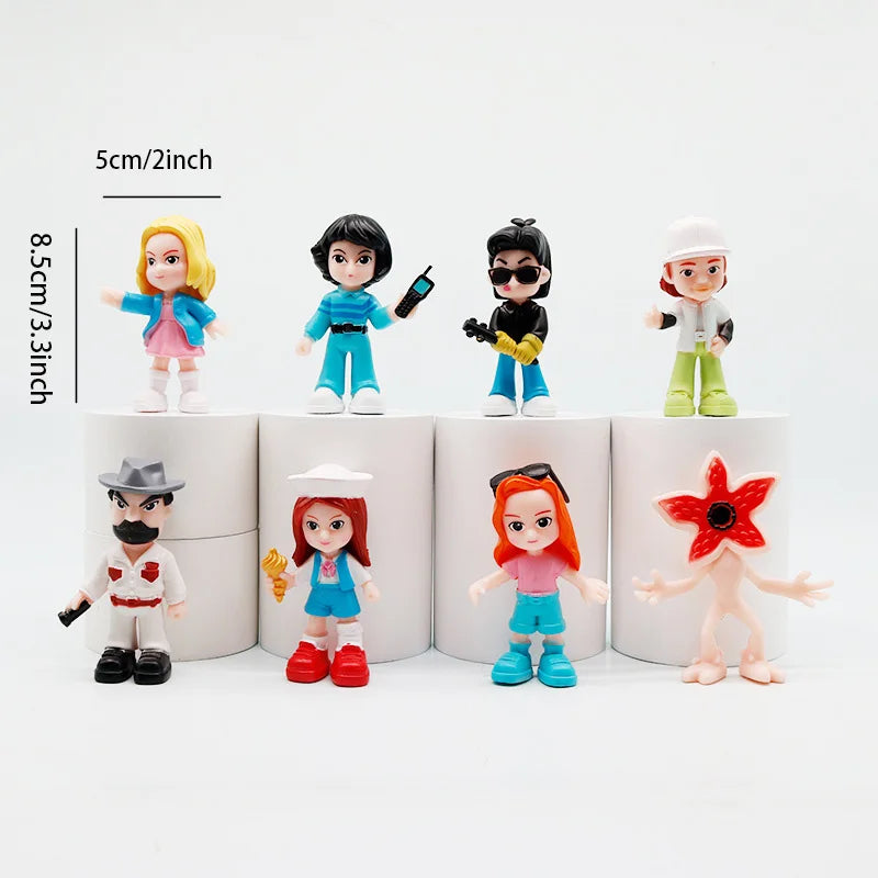 TV Characters Action Toys  Figure Model Cute Eleven Max Dolls Steve Figurine Kids Gifts For Children Boys Girls