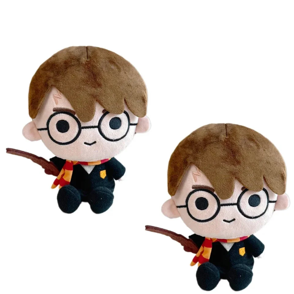 !-=**NEW 2025 20cm Harried Plush Toy Scarf Ron Movie TV Stuffed Toys Doll Character Plush Doll PP Cute Birthday Gift Doll
