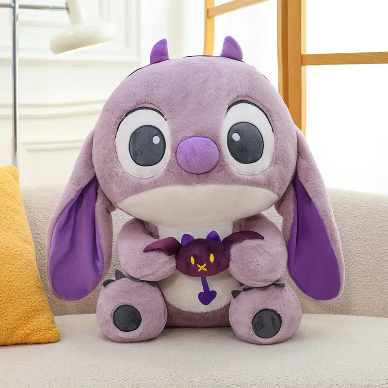 Cartoon Lilo&Stitch Huge Evil Plush Toy Cute Stitch Stuffed Plush Doll Large Anime Pillow Kawaii Gift Girls Birthday Gift Toy