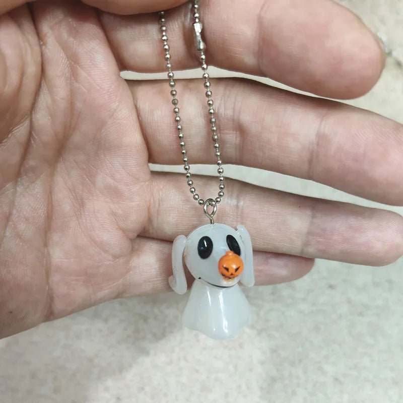 Disney Movie The Nightmare Before Christmas Jack Skellington Mini Model Keychain Pendant Keyrings Kids Gift Jewelry Accessories