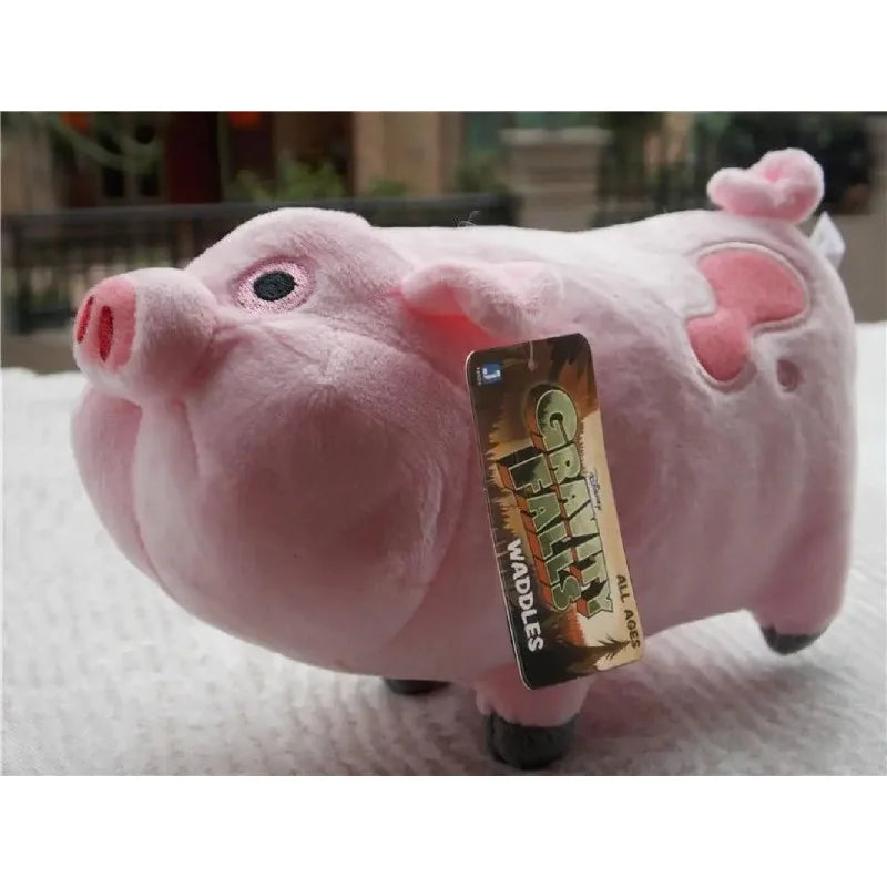 18cm Disney Anime Movie Gravity Falls Figures Waddles Pig Cartoon Stuffed Animals Plush Doll Toy for Girl New Year Xmas Gift