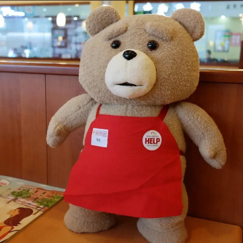 Disney 10 styles Movie Teddy Bear Ted 2 Plush Toys In Apron Soft Stuffed Animals Plush 43cm A birthday present for a good friend